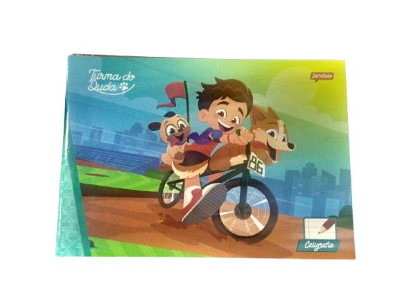 Caderno Brochura 1/4 CD 40Fls Caligrafia ...