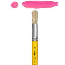 Pincel Cerda Natural Ponta Sint. Ref: 457...