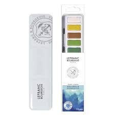 Aquarela em Pastilha Lefranc c/12 Cor Ref...