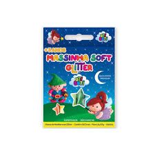 Massinha 90g Uti Guti C/Glitter 6 cor. Re...
