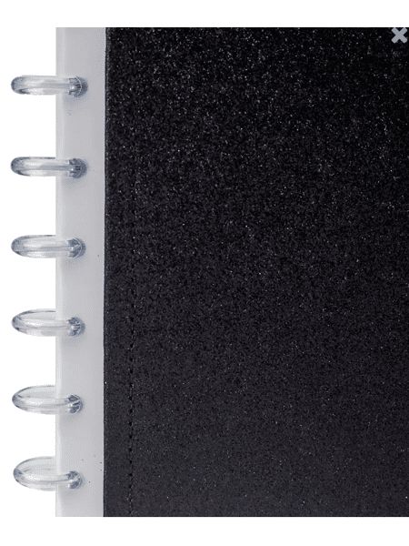 Caderno Disko G 80F 90g Shine Preto 