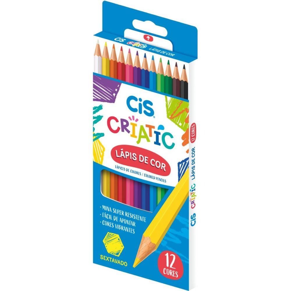 Lapis De Cor Cis Criatic C/12 Ref.60.0401