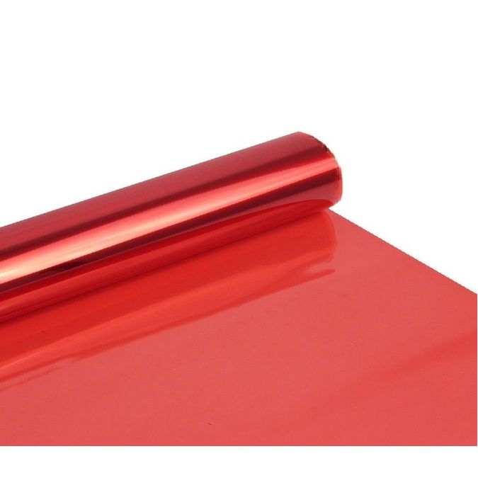 Papel Celofone 85x100m Vermelho 