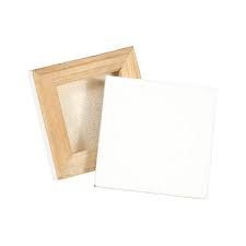 Tela p/Pintura 6,5x6,5cm Mini Canvas Ref....