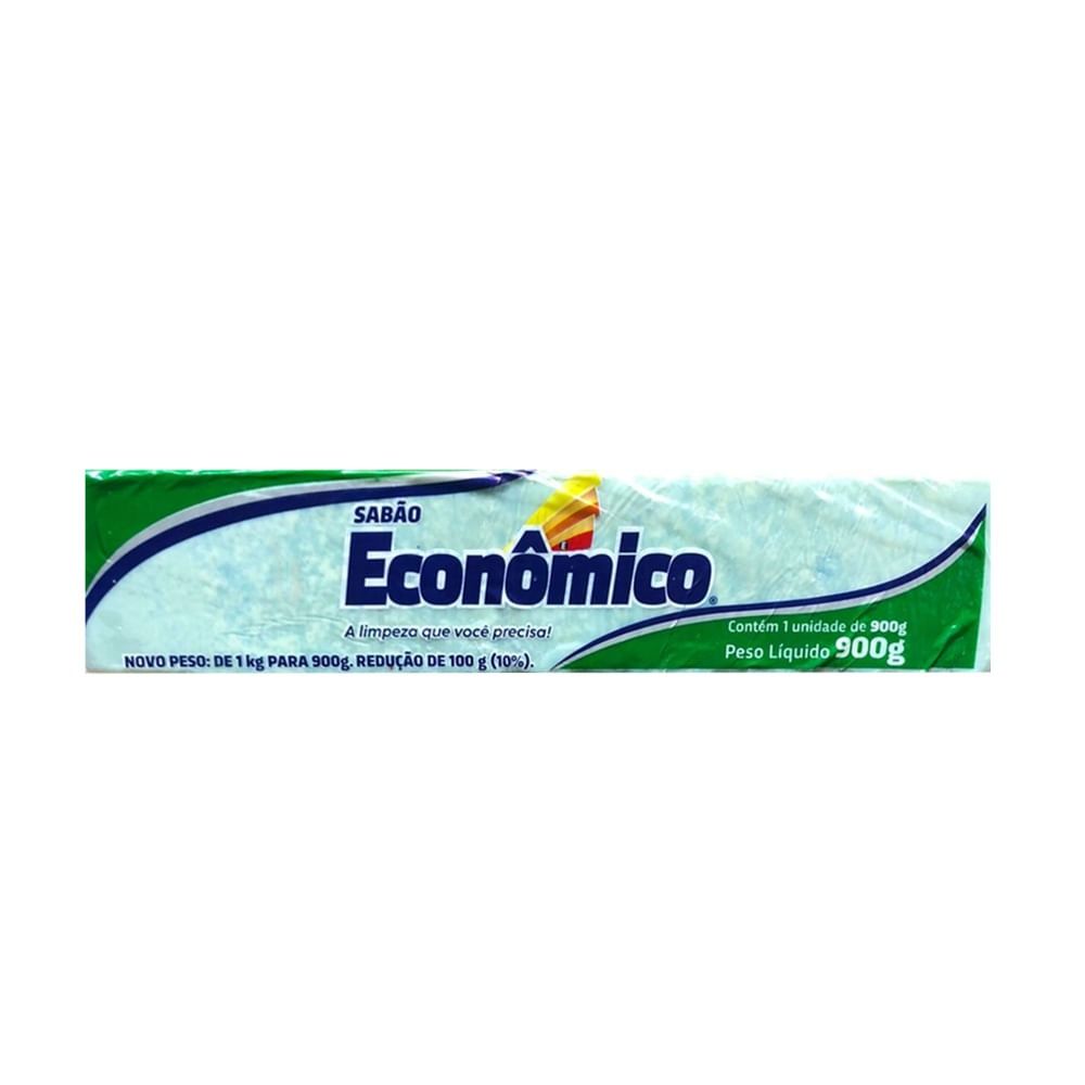 Sabão em Barra Econômico 900g Verde