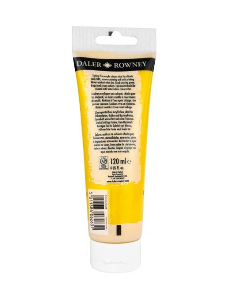 Tinta Acril. DR Graduate 120ml Amarelo Ca...