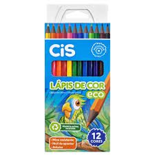 Lapis De Cor Cis Plastic C/12 Ref.44.8000