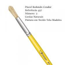 Pincel Cerda Natural Ponta Sint. Ref: 457...