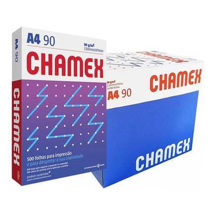 Papel Sulf. A4 90g/m² 500Fls Branco Chamex