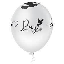 Balão Nº 10 Liso c/25Un Pic Pic Paz Fe E ...