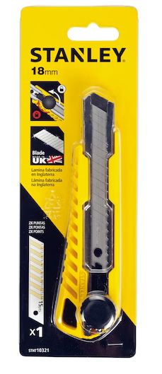 Estilete Largo Plás.18mm c/Trava Ref.STHT...