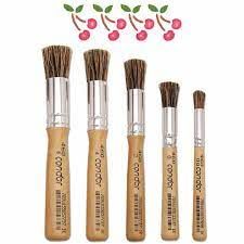 Pincel Cerda Gris Esc. Ponta Chata 460-0 ...