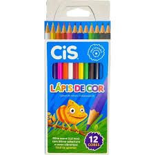 Lapis De Cor Cis Plastic C/12 Ref.44.8000