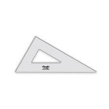 Esquadro Acrílico 60º 2mm s/Escala 28cm R...