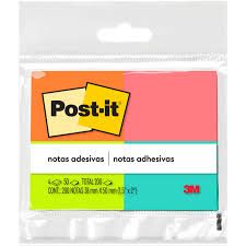Bloco Post-It 38x50 c/4Un c/50F Ref.653 C...