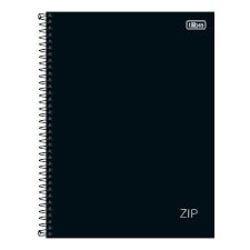Caderno CD 1 Mat 80F Univ. Zip Pto Ref.23...