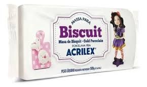 Massa de Biscuit 500g Ref.987 Natural