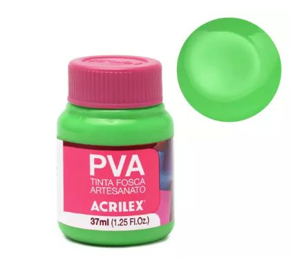 Tinta Plástica PVA 37ml Ref.03240-510 Ver...