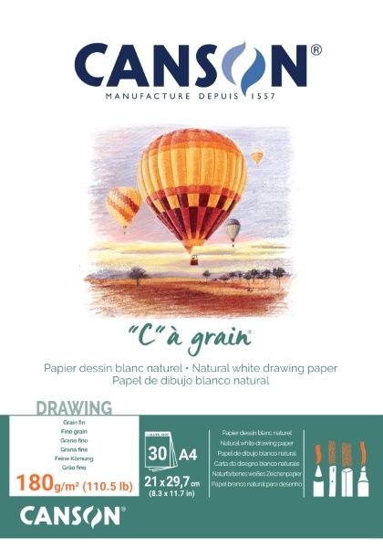 Bloco C A Grain A4 180g 30F Ref.60577 Grã...