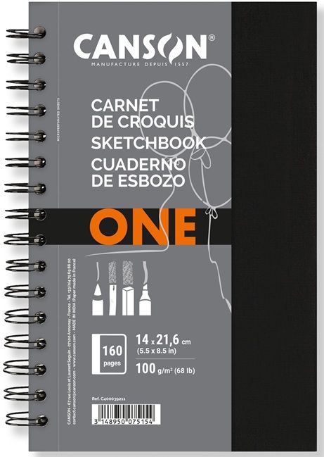 Caderno Des A5 80F 100g Sketchbook One c/...