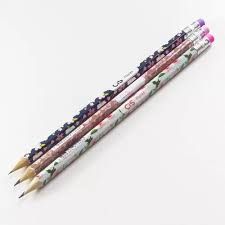 Lapis Preto Flores C/Borracha Ref.52.8700...