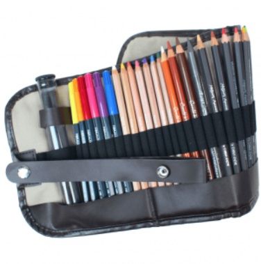 Estojo p/Lapis com 36 ninchos Sinoart Ref...