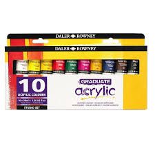 Tinta Acril. Graduate 38ml 10 Cores Ref.1...