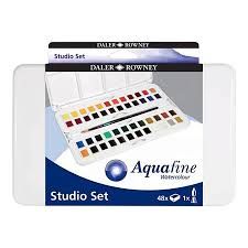 Aquarela Pastilhas Aquafine 48 Cor Ref.13...