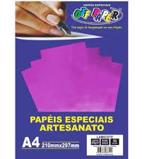 Papel Lamicote Rose Gold A4 250g 10fls Re...