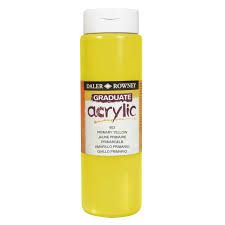 Tinta Acril. DR Graduate 500ml Amarelo Pr...
