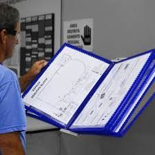 Pasta Isoflex Ref.PIA3r-AZ A3 Retrato Azul