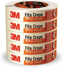 Fita Ades. Crepe 24x50 Ref.101LA Branca