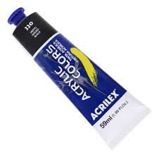 Tinta Acril. Color 59ml Ref.13160-320 Preto
