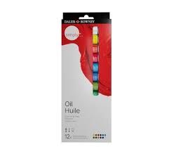 Tinta Oleo DR Simply 12ml 12 Cores Ref.11...