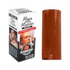 Massa de Modelar Plastilina 500g Terra S....