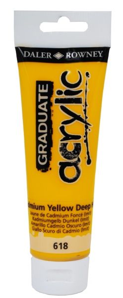 Tinta Acril. DR Graduate 120ml Amarelo Ca...