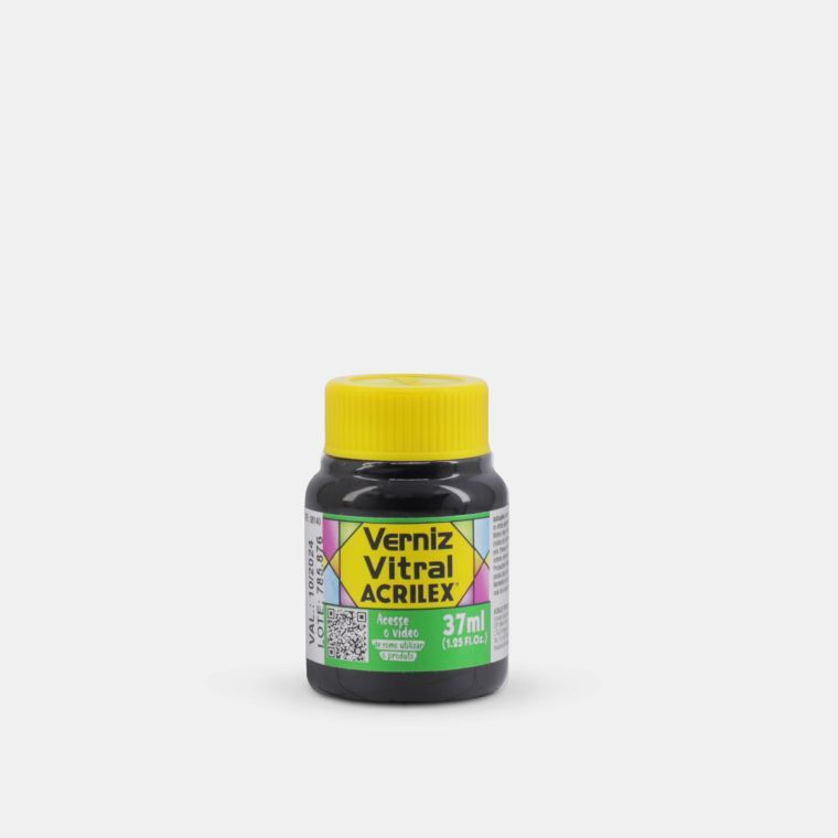 Verniz Vitral 37ml Ref.8140-510  Verde Folha
