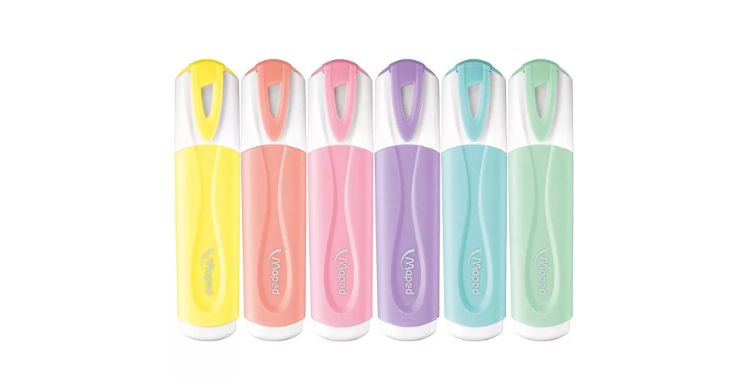 Marca Texto Fluopeps Pastel Sortido Ref.7...