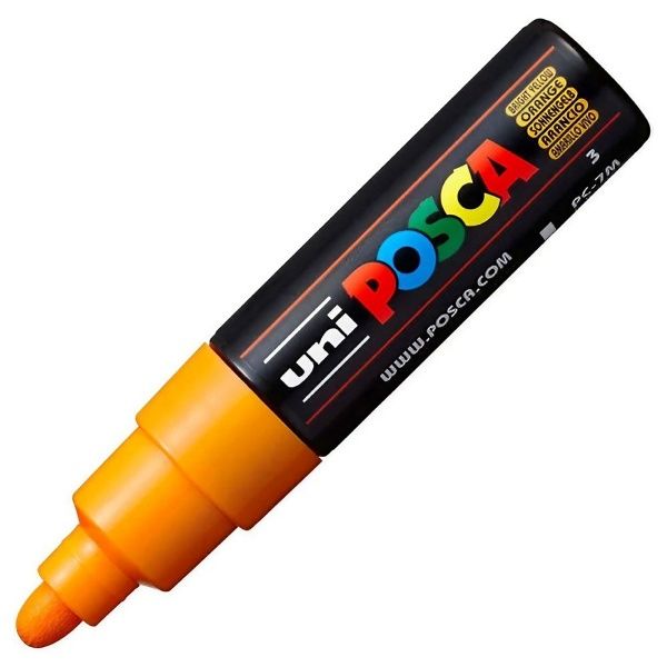 Caneta Posca Ref.PC-7M Amarelo Bright