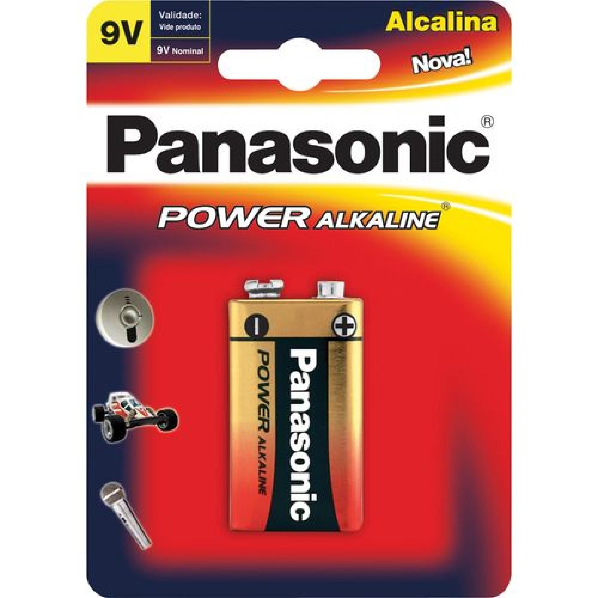 Bateria Alcalina 9V Ref.6LF22XAB/1B Panas...