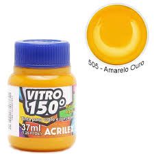 Tinta Vitro 150 37ml Ref.564 Amarelo Ocre