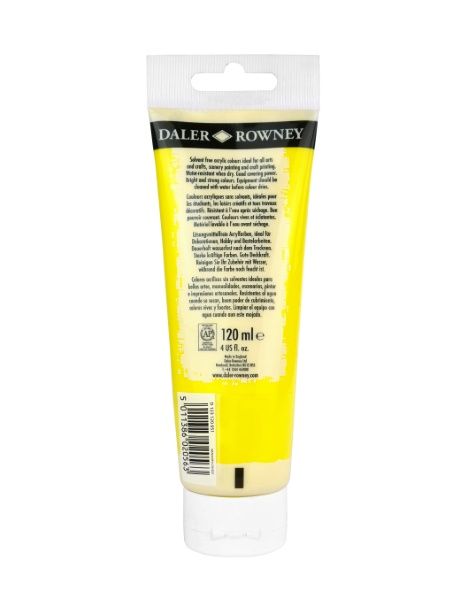 Tinta Acril. DR Graduate 120ml Amarelo Limão