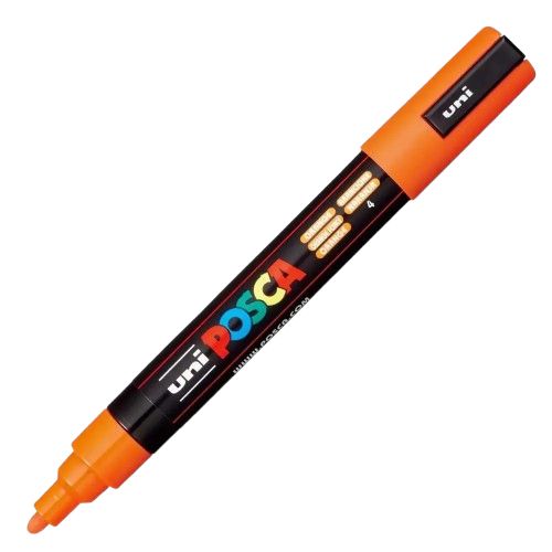 Caneta Posca 2.5-6.8mm Ref.PC 5M Laranja